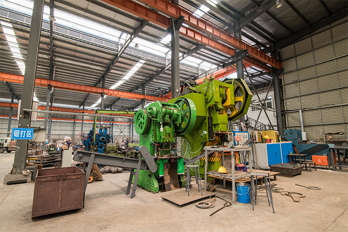 西藏网架配件-锥头加工车间